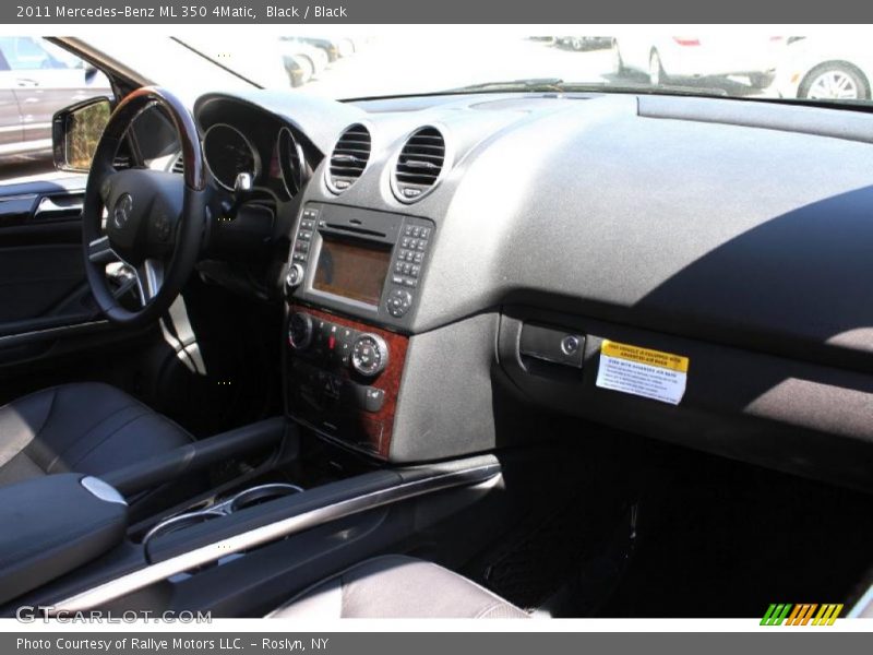 Black / Black 2011 Mercedes-Benz ML 350 4Matic