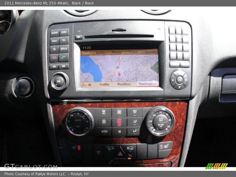 Black / Black 2011 Mercedes-Benz ML 350 4Matic