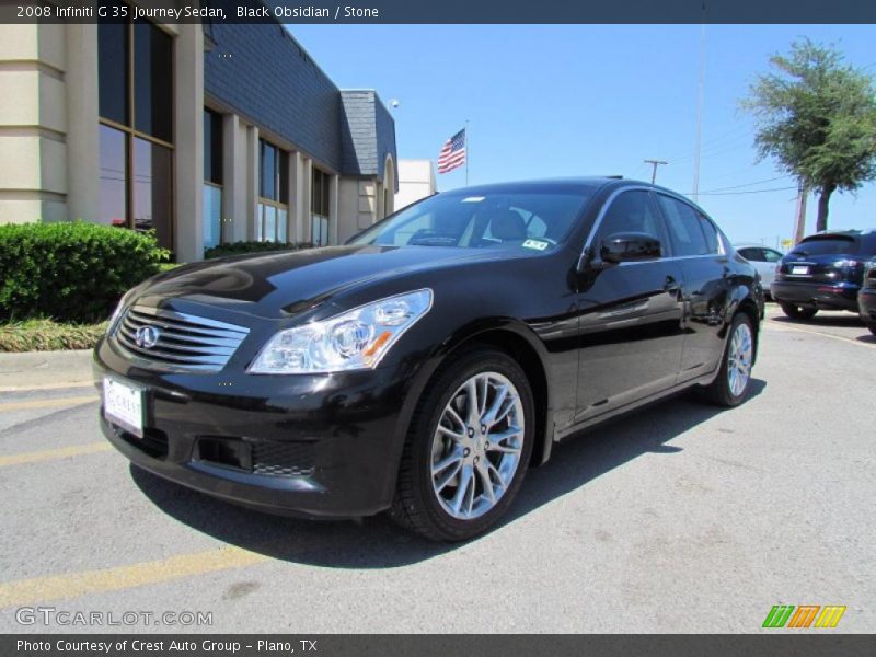Black Obsidian / Stone 2008 Infiniti G 35 Journey Sedan