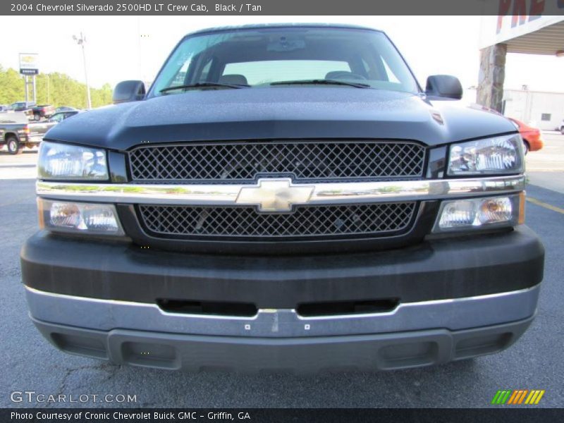 Black / Tan 2004 Chevrolet Silverado 2500HD LT Crew Cab