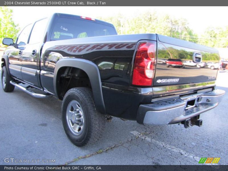 Black / Tan 2004 Chevrolet Silverado 2500HD LT Crew Cab