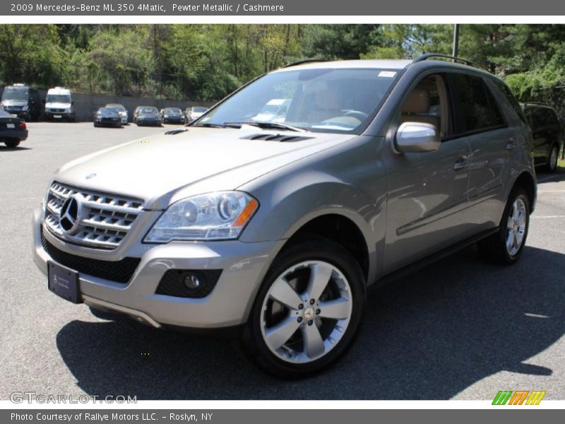 Pewter Metallic / Cashmere 2009 Mercedes-Benz ML 350 4Matic