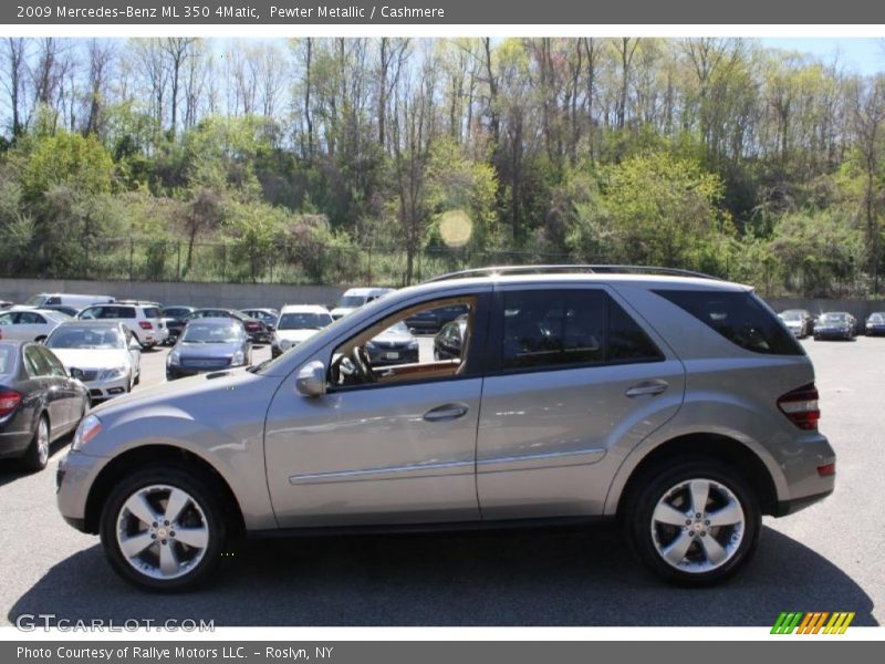 Pewter Metallic / Cashmere 2009 Mercedes-Benz ML 350 4Matic