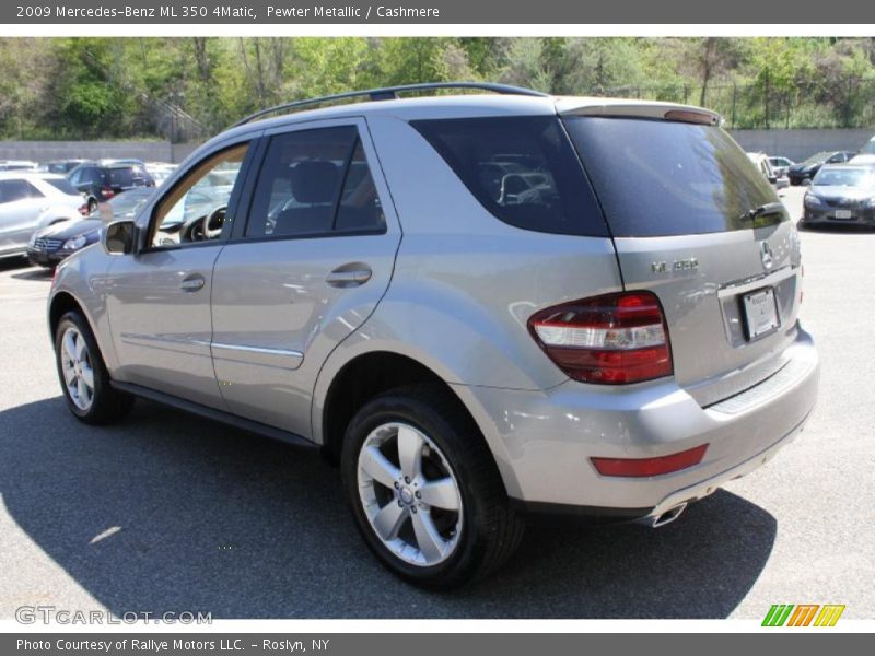 Pewter Metallic / Cashmere 2009 Mercedes-Benz ML 350 4Matic