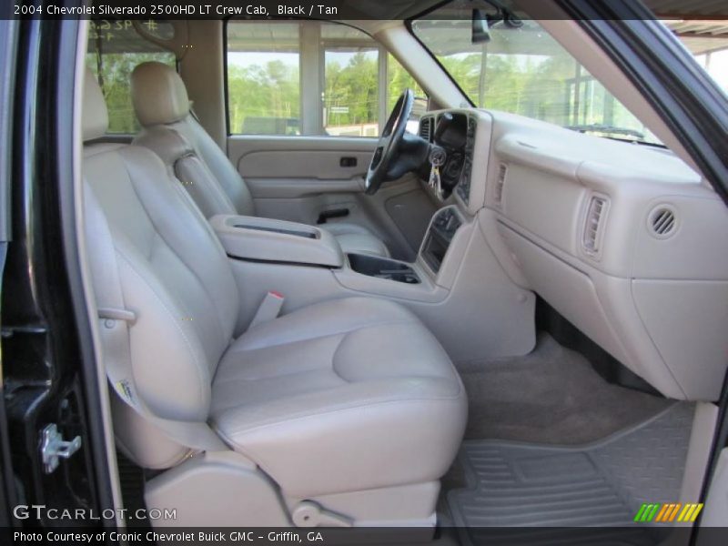 Black / Tan 2004 Chevrolet Silverado 2500HD LT Crew Cab