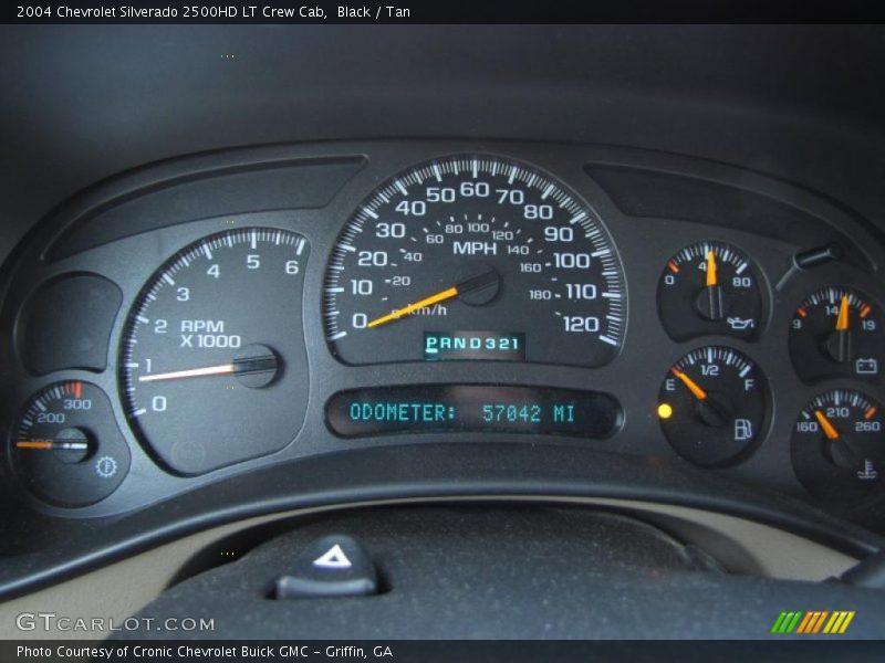  2004 Silverado 2500HD LT Crew Cab LT Crew Cab Gauges