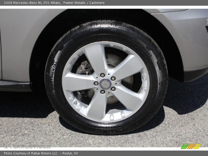 Pewter Metallic / Cashmere 2009 Mercedes-Benz ML 350 4Matic