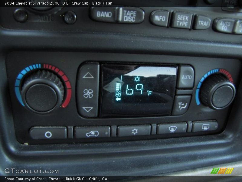 Black / Tan 2004 Chevrolet Silverado 2500HD LT Crew Cab