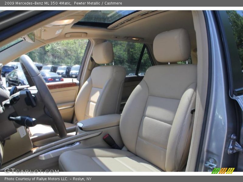 Pewter Metallic / Cashmere 2009 Mercedes-Benz ML 350 4Matic