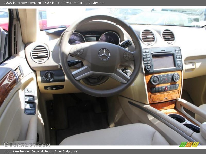 Pewter Metallic / Cashmere 2009 Mercedes-Benz ML 350 4Matic