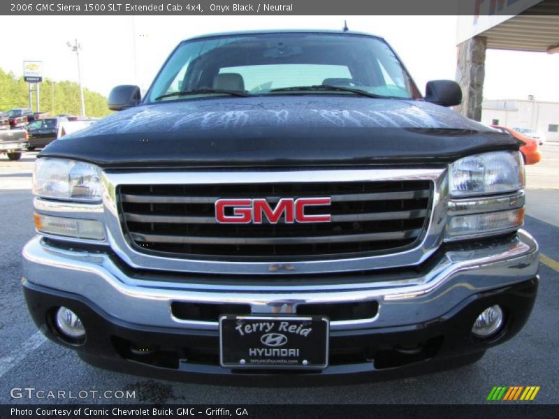 Onyx Black / Neutral 2006 GMC Sierra 1500 SLT Extended Cab 4x4