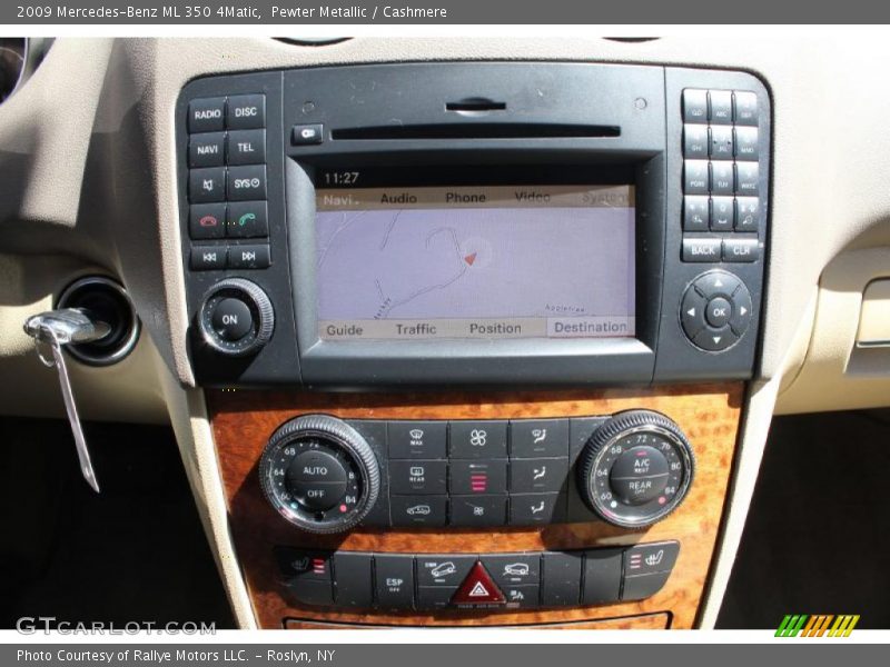 Pewter Metallic / Cashmere 2009 Mercedes-Benz ML 350 4Matic
