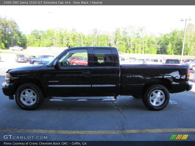 Onyx Black / Neutral 2006 GMC Sierra 1500 SLT Extended Cab 4x4