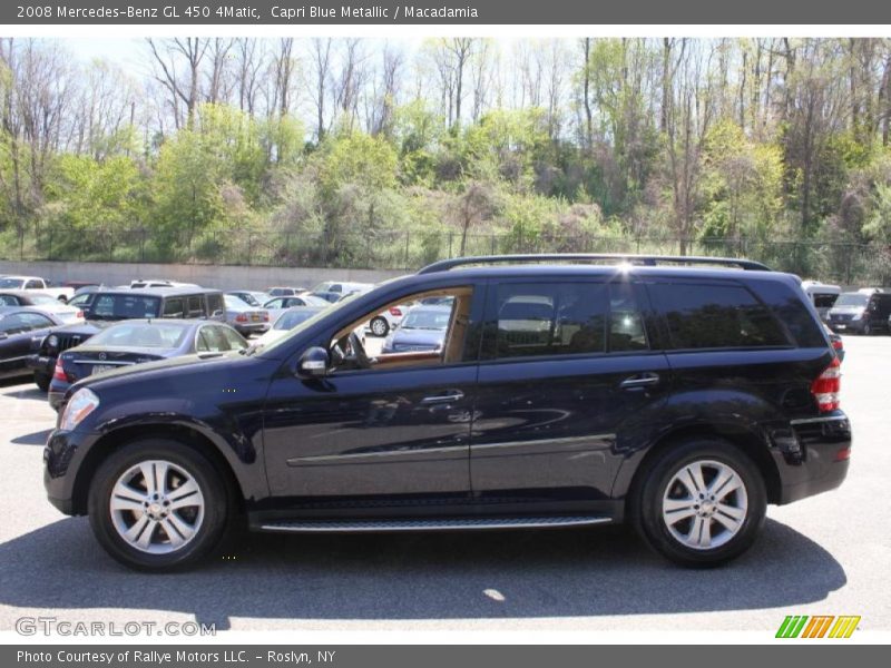Capri Blue Metallic / Macadamia 2008 Mercedes-Benz GL 450 4Matic