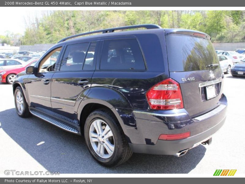 Capri Blue Metallic / Macadamia 2008 Mercedes-Benz GL 450 4Matic