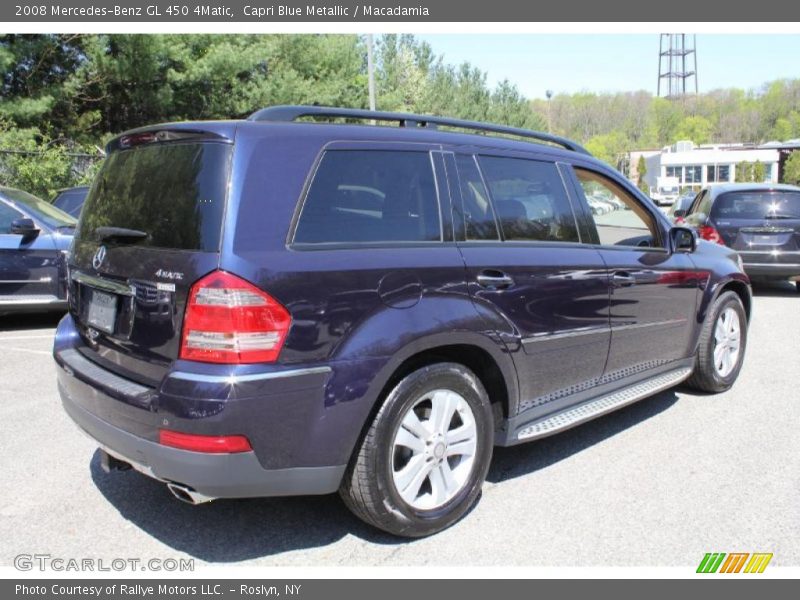 Capri Blue Metallic / Macadamia 2008 Mercedes-Benz GL 450 4Matic