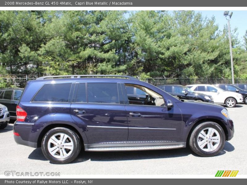 Capri Blue Metallic / Macadamia 2008 Mercedes-Benz GL 450 4Matic