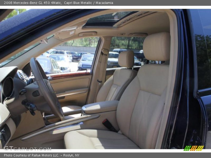 Capri Blue Metallic / Macadamia 2008 Mercedes-Benz GL 450 4Matic