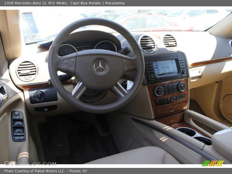Capri Blue Metallic / Macadamia 2008 Mercedes-Benz GL 450 4Matic