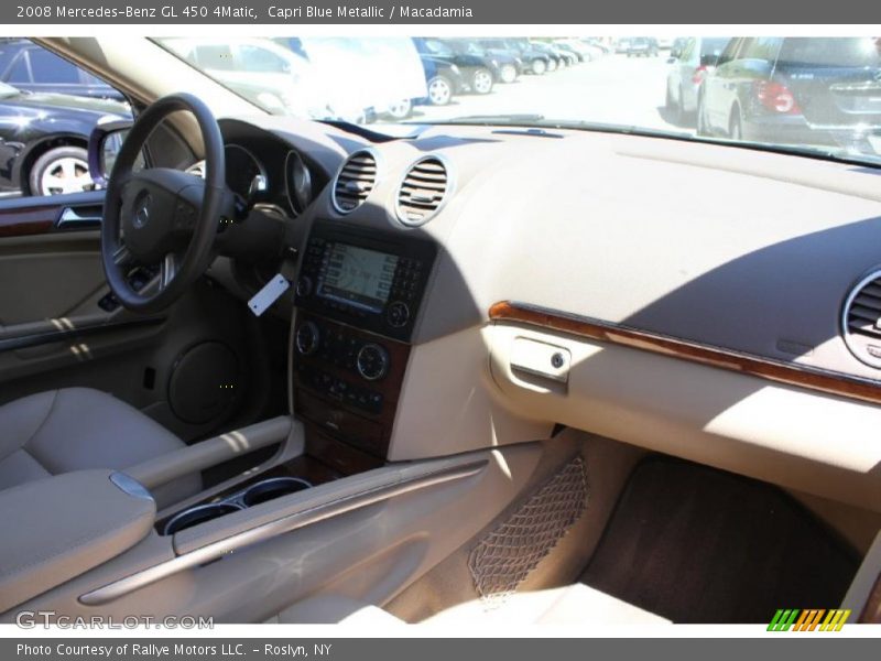 Capri Blue Metallic / Macadamia 2008 Mercedes-Benz GL 450 4Matic