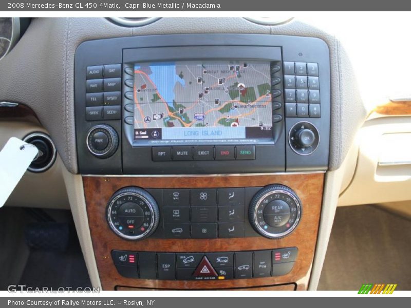 Capri Blue Metallic / Macadamia 2008 Mercedes-Benz GL 450 4Matic