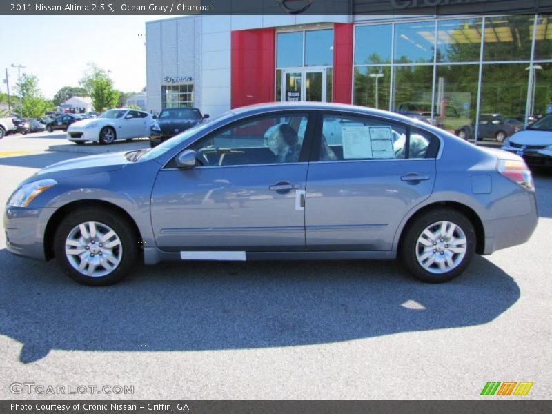 Ocean Gray / Charcoal 2011 Nissan Altima 2.5 S