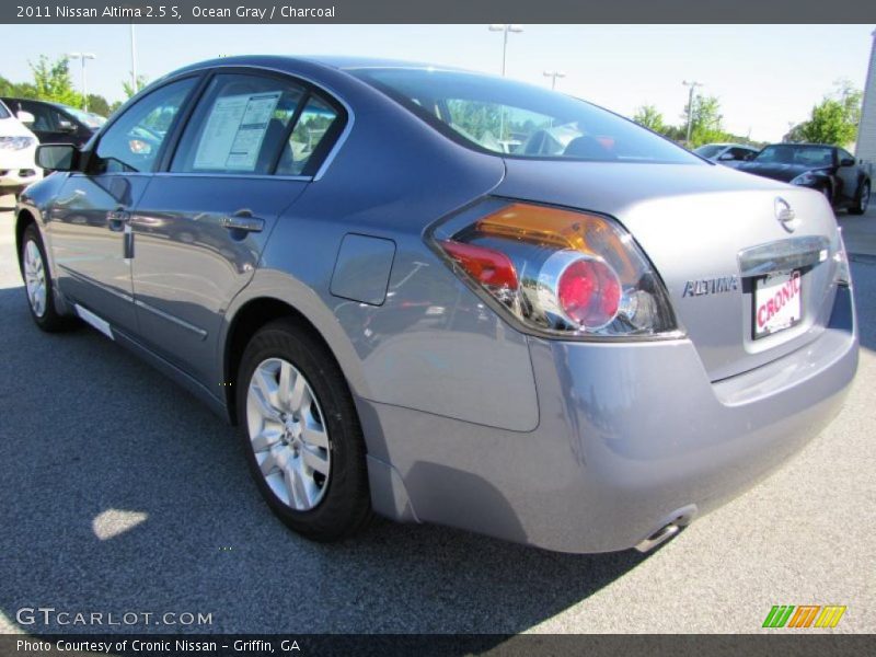 Ocean Gray / Charcoal 2011 Nissan Altima 2.5 S