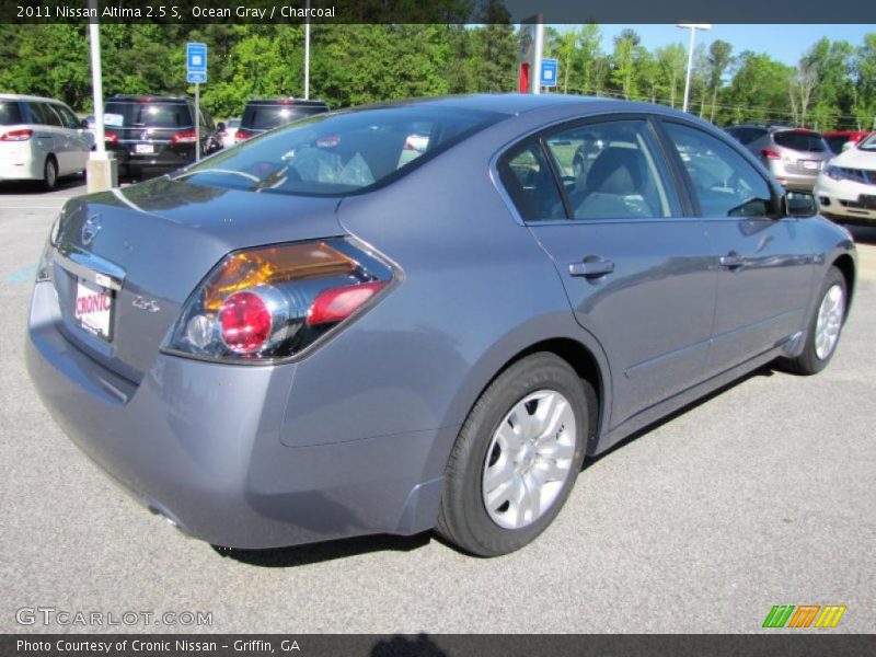 Ocean Gray / Charcoal 2011 Nissan Altima 2.5 S