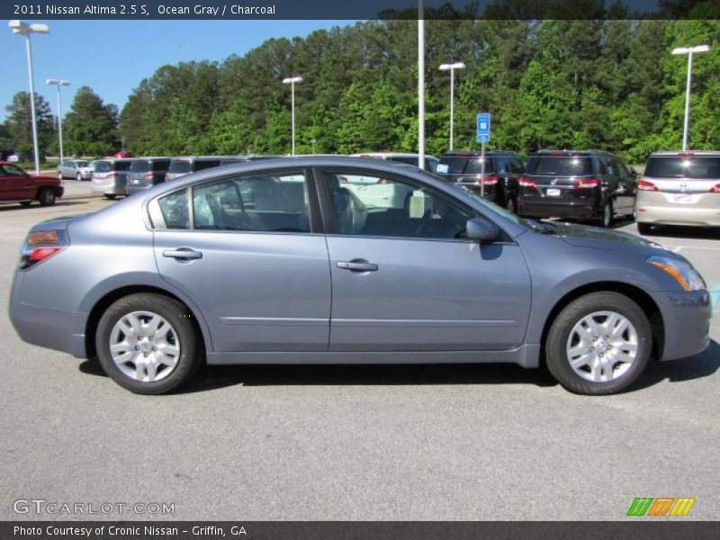 Ocean Gray / Charcoal 2011 Nissan Altima 2.5 S