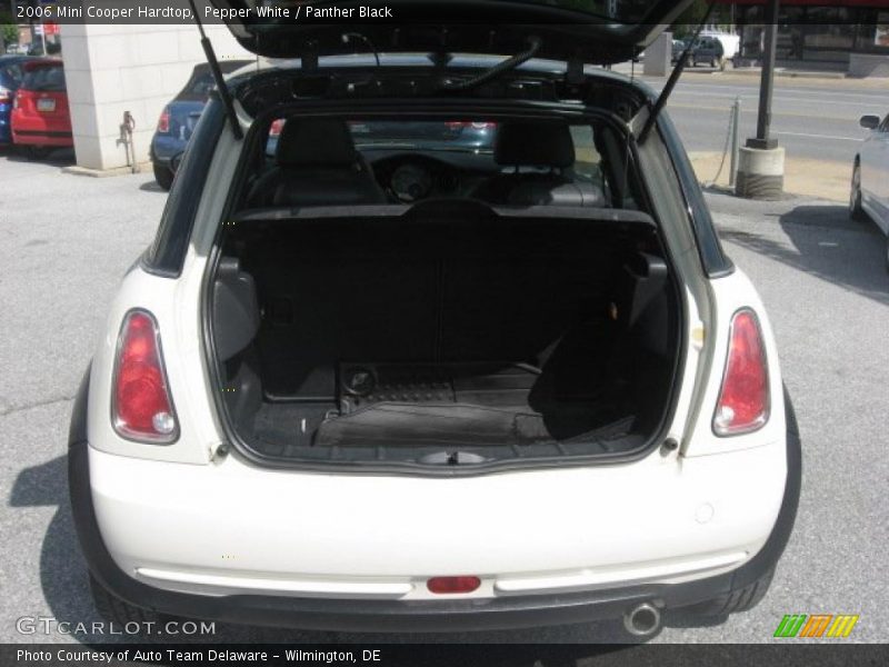 Pepper White / Panther Black 2006 Mini Cooper Hardtop
