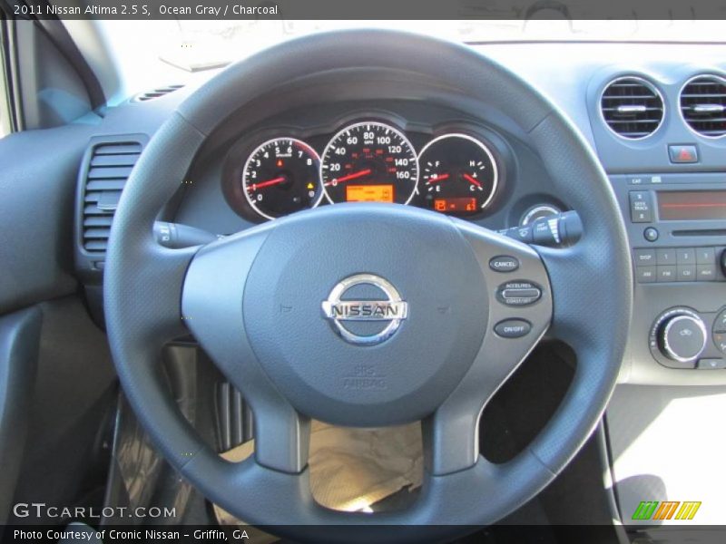 Ocean Gray / Charcoal 2011 Nissan Altima 2.5 S