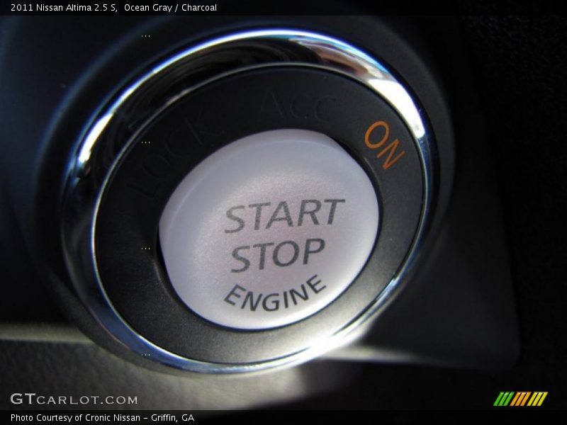 Ocean Gray / Charcoal 2011 Nissan Altima 2.5 S