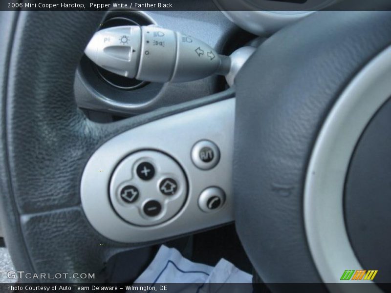 Pepper White / Panther Black 2006 Mini Cooper Hardtop