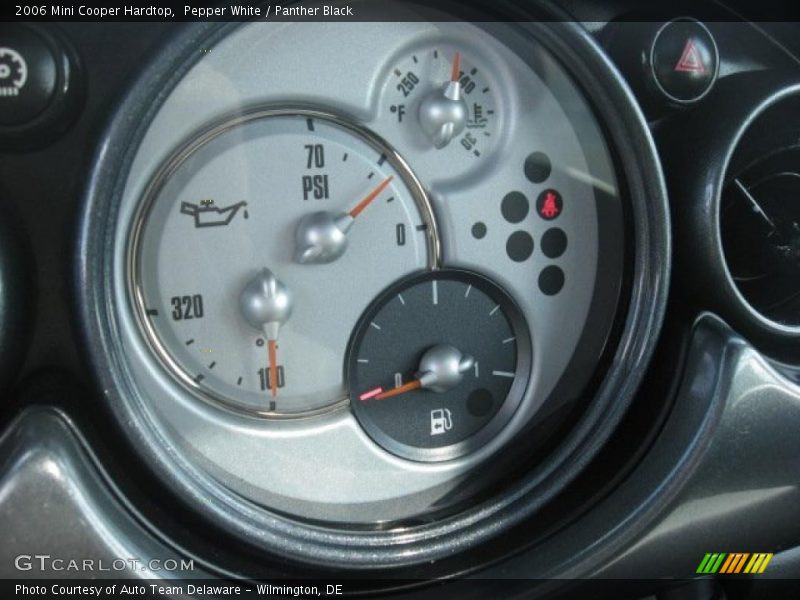 Pepper White / Panther Black 2006 Mini Cooper Hardtop