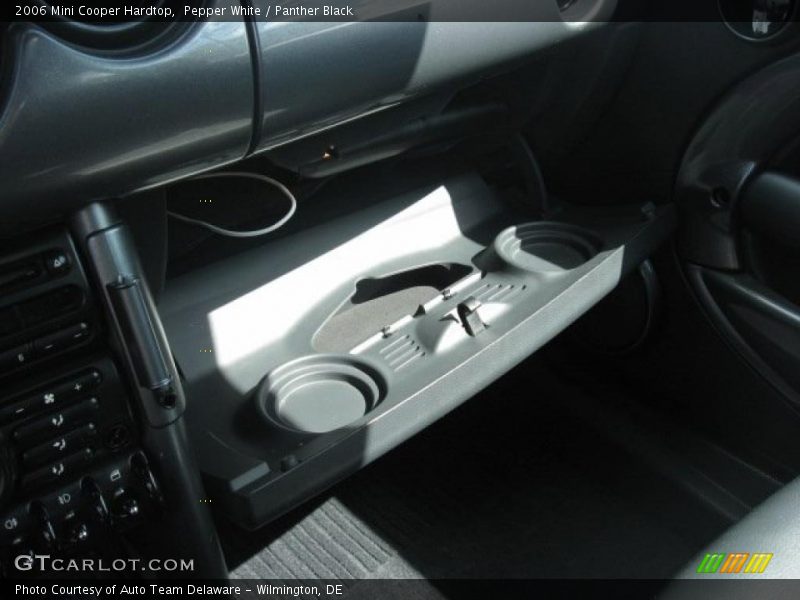 Pepper White / Panther Black 2006 Mini Cooper Hardtop