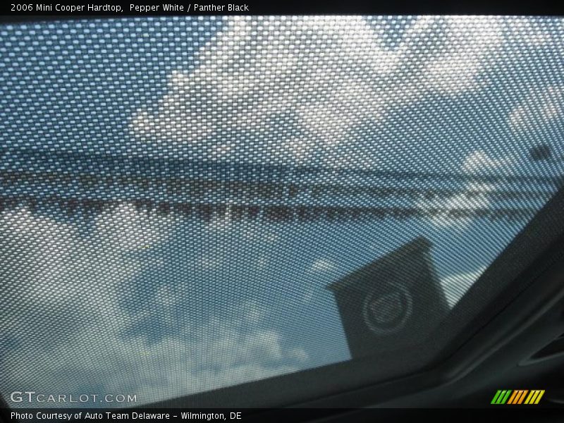 Pepper White / Panther Black 2006 Mini Cooper Hardtop