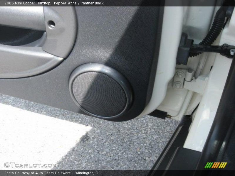 Pepper White / Panther Black 2006 Mini Cooper Hardtop