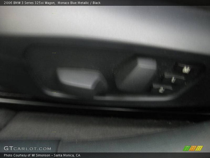 Monaco Blue Metallic / Black 2006 BMW 3 Series 325xi Wagon