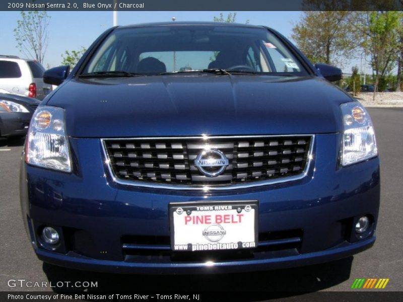 Blue Onyx / Charcoal 2009 Nissan Sentra 2.0