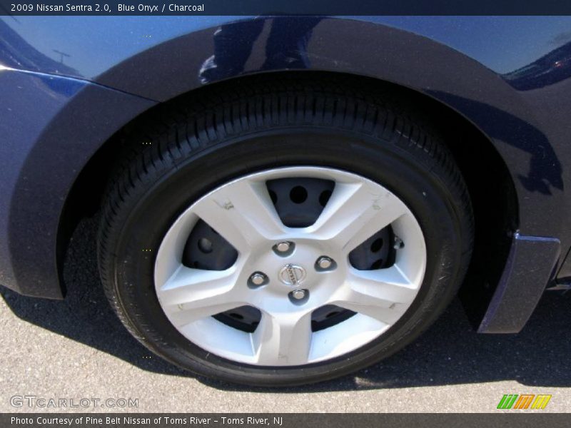Blue Onyx / Charcoal 2009 Nissan Sentra 2.0