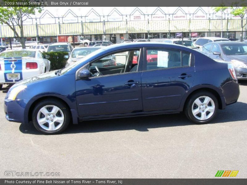 Blue Onyx / Charcoal 2009 Nissan Sentra 2.0