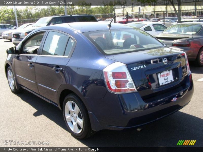 Blue Onyx / Charcoal 2009 Nissan Sentra 2.0