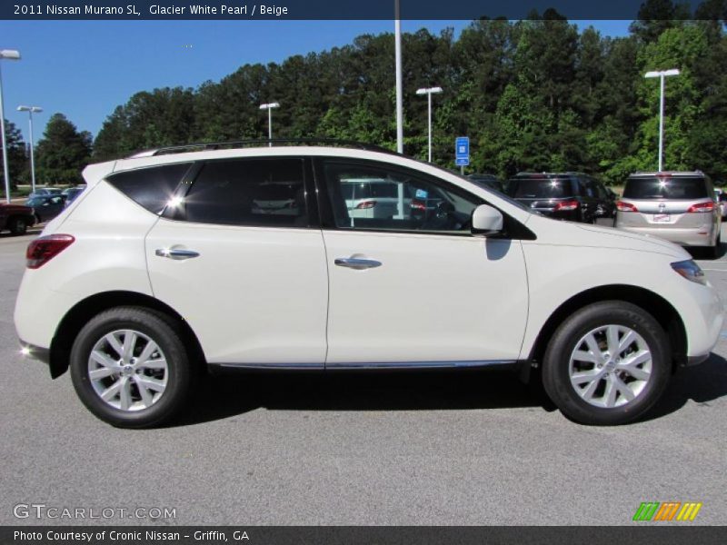 Glacier White Pearl / Beige 2011 Nissan Murano SL