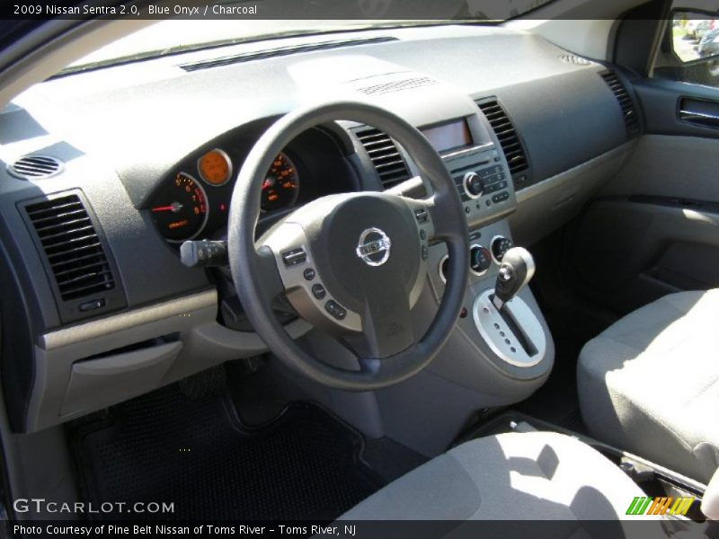 Blue Onyx / Charcoal 2009 Nissan Sentra 2.0
