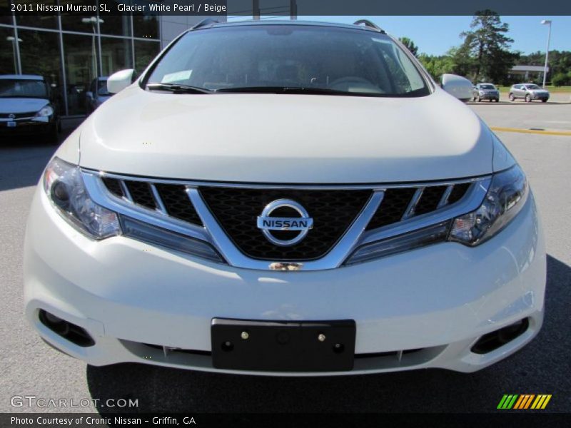 Glacier White Pearl / Beige 2011 Nissan Murano SL