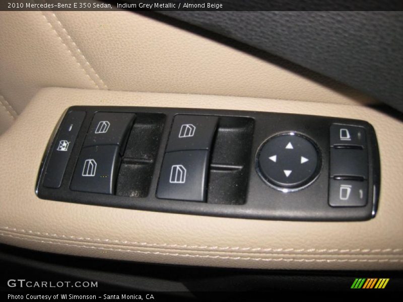 Indium Grey Metallic / Almond Beige 2010 Mercedes-Benz E 350 Sedan