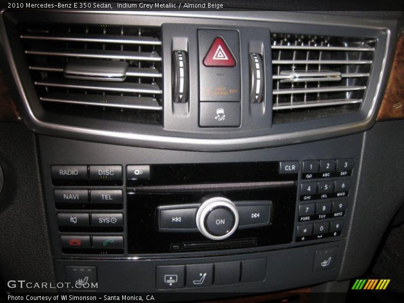 Indium Grey Metallic / Almond Beige 2010 Mercedes-Benz E 350 Sedan