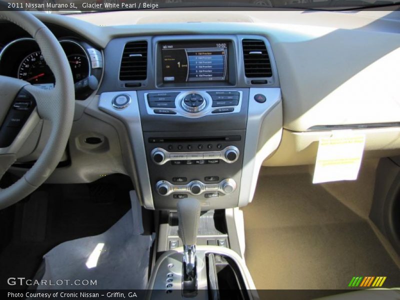 Glacier White Pearl / Beige 2011 Nissan Murano SL
