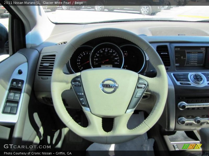 Glacier White Pearl / Beige 2011 Nissan Murano SL