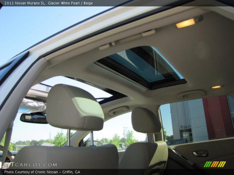 Glacier White Pearl / Beige 2011 Nissan Murano SL